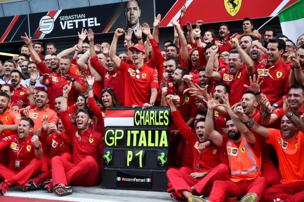 Victoire de Leclerc à Monza