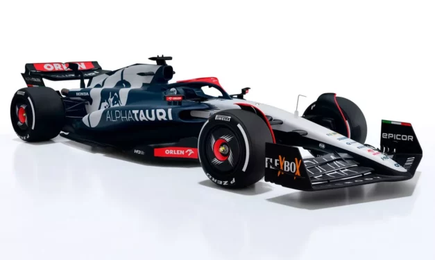 Présentation de la livrée AlphaTauri 2023